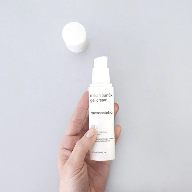 melan tran3x
gel cream
crema con ácido tranexámico