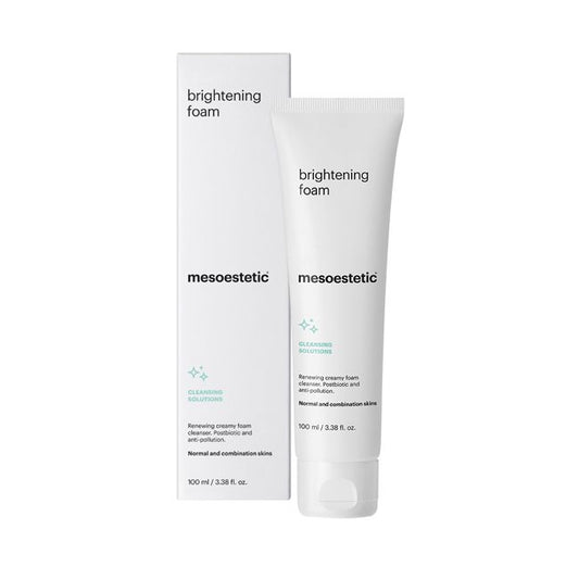 brightening foam
espuma limpiadora facial cremosa