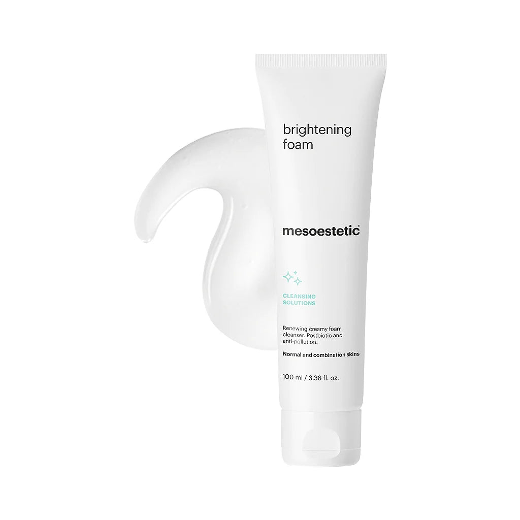 brightening foam
espuma limpiadora facial cremosa