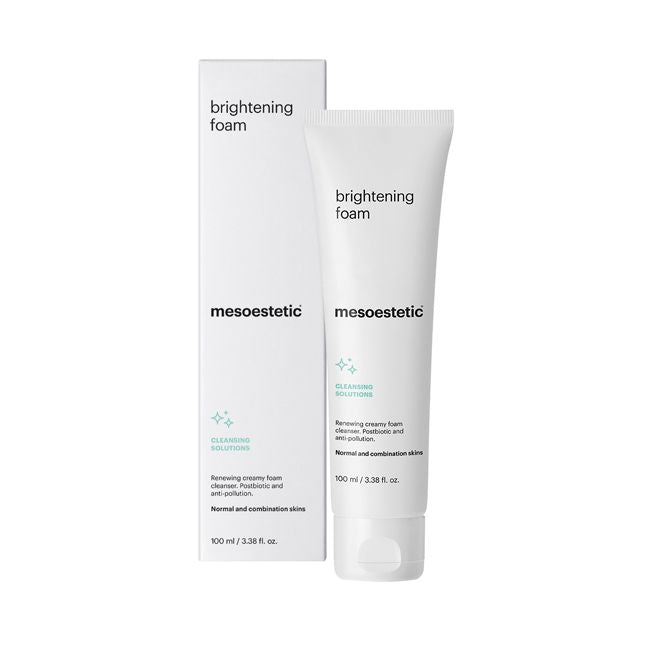 brightening foam
espuma limpiadora facial cremosa