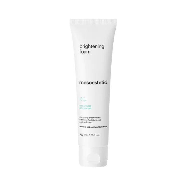 brightening foam
espuma limpiadora facial cremosa